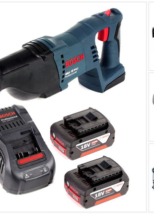 Bosch GSA 18 V-Li Akku Säbelsäge 18V + 2x Akku 4,0Ah + Ladegerät - Toolbrothers