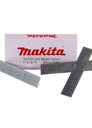 Makita Stauchkopfnagel Brads 20mm 5000 Stück galvanisiert ( F-31870 ) für Makita Nagler DBN500/AF505/AF506 - Toolbrothers