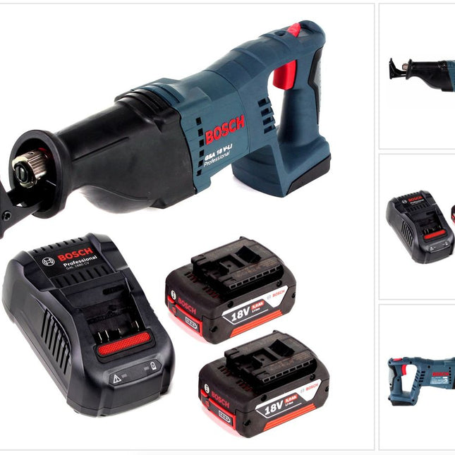 Bosch GSA 18 V-Li Akku Säbelsäge 18V + 2x Akku 5,0Ah + Ladegerät - Toolbrothers