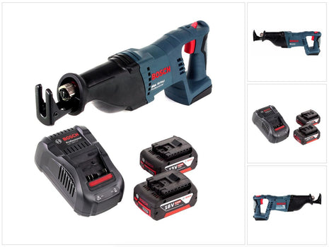 Bosch GSA 18 V-Li Akku Säbelsäge 18V + 2x Akku 6,0Ah + Ladegerät - Toolbrothers