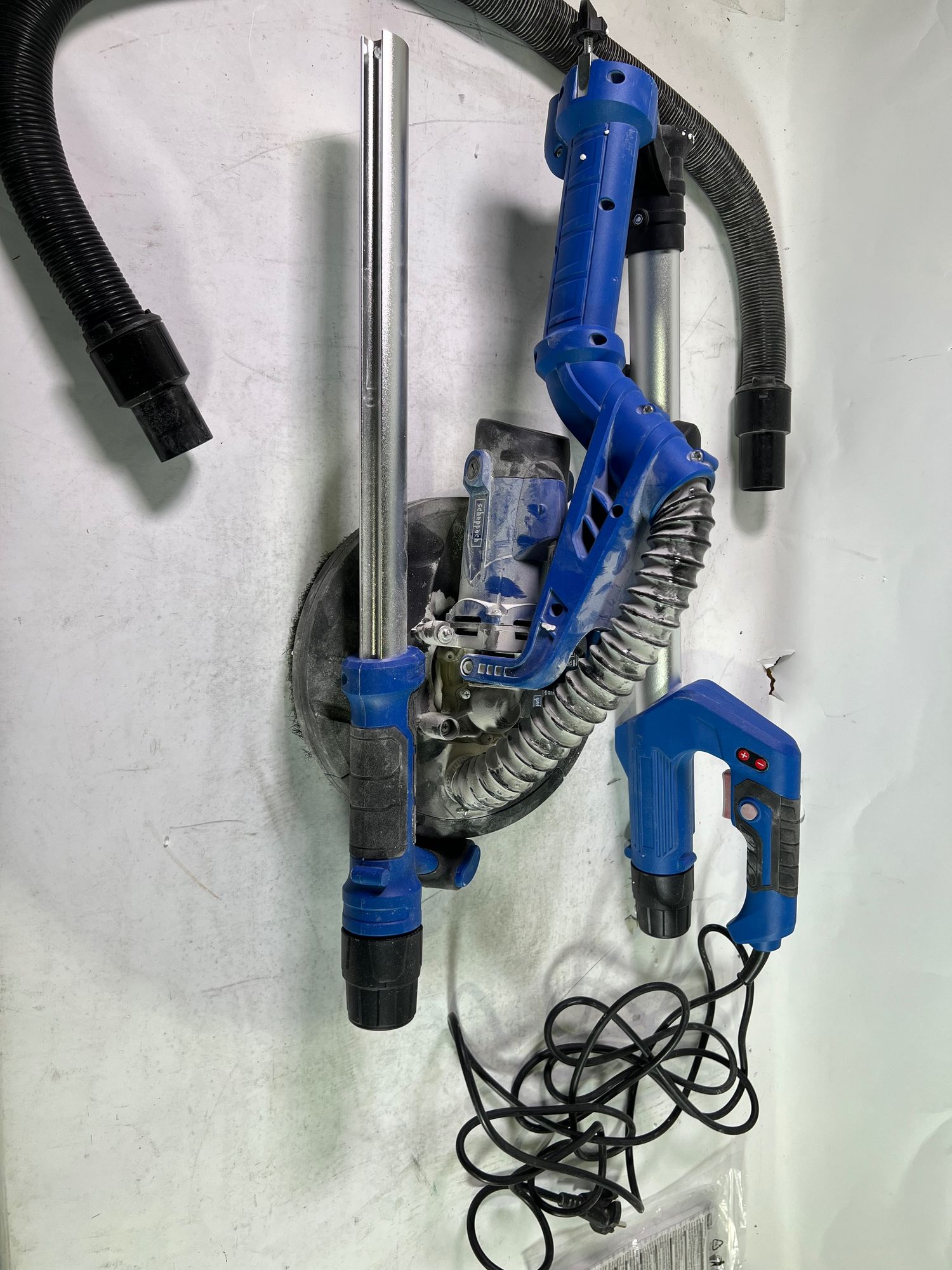 Scheppach DS920X Wand und Deckenschleifer 710 W 210 mm 4 Meter Schlauch Gebraucht 0 - toolbrothers