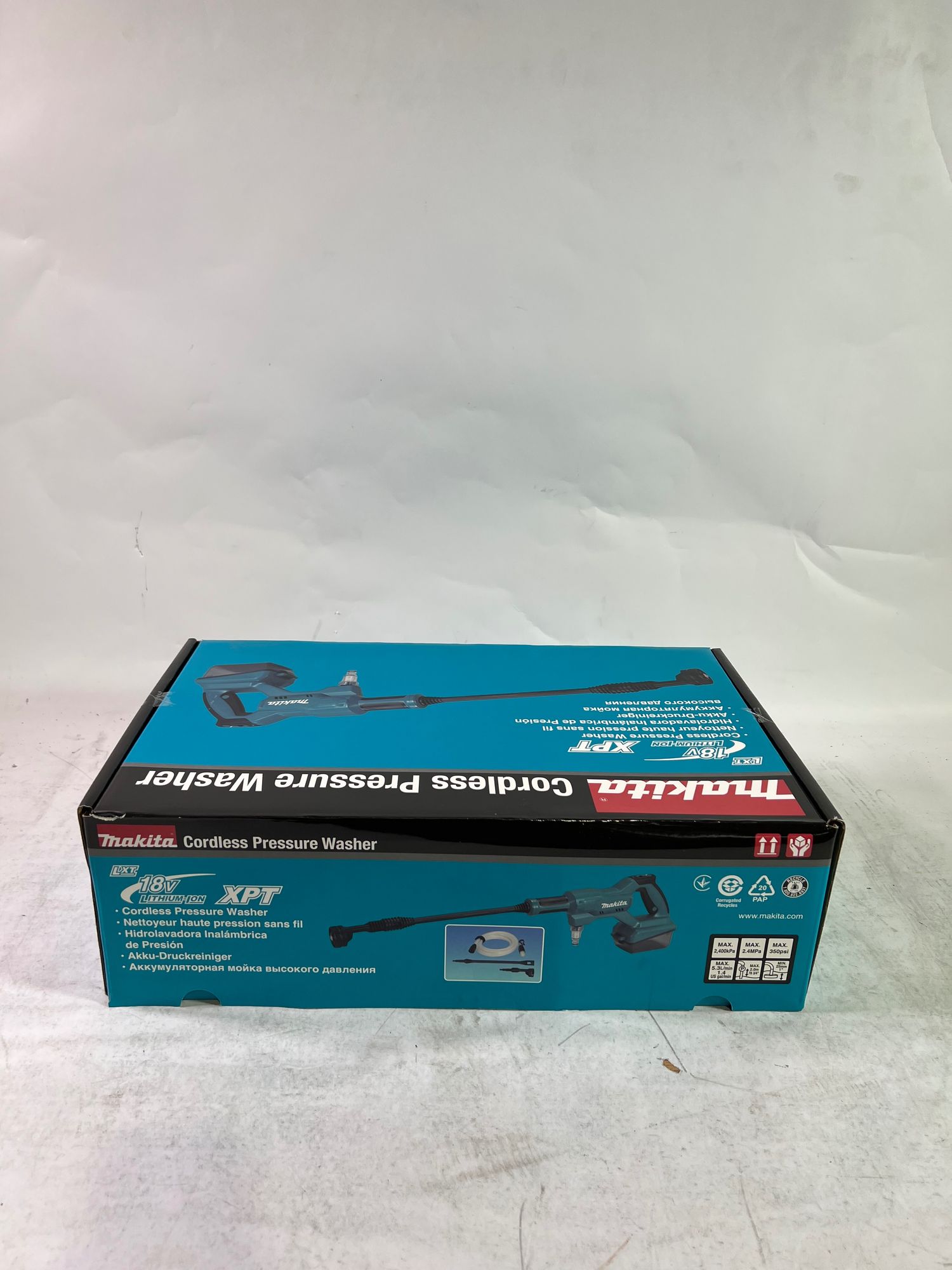 Makita DHW 180 Z Akku Druckreiniger 18 V 24 bar Solo ohne Akku ohne Ladegeraet Unvollstaendig 3 - toolbrothers