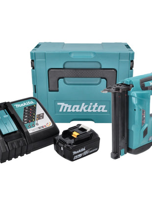 Makita DBN 500 RG1J Akku Stauchkopfnagler 18 V 15-50 mm + 1x Akku 6,0 Ah + Ladegerät + Makpac - Toolbrothers