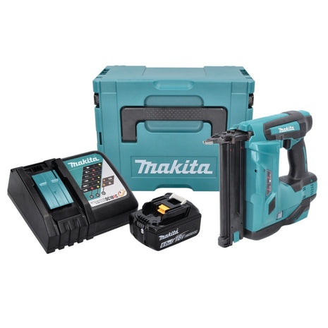 Makita DBN 500 RG1J Akku Stauchkopfnagler 18 V 15-50 mm + 1x Akku 6,0 Ah + Ladegerät + Makpac - Toolbrothers