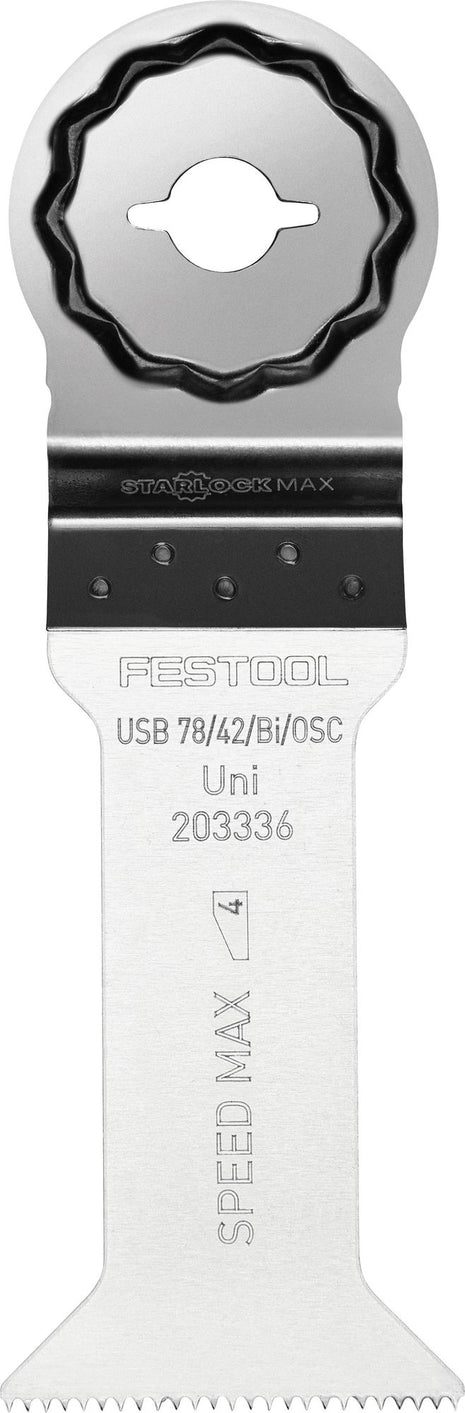 Hoja de sierra universal Festool USB 78/42/Bi/OSC/5 (203336) para OSC 18