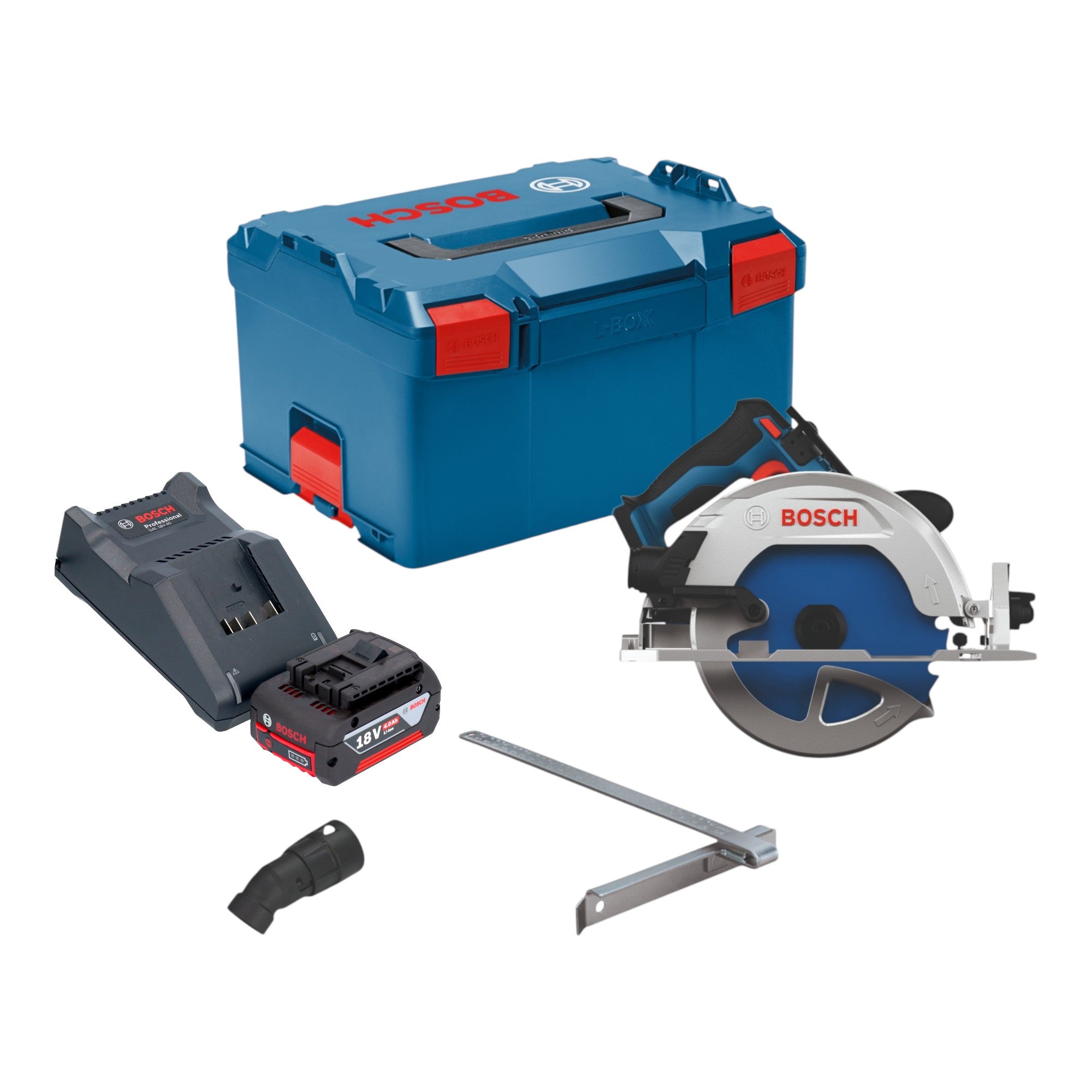 Bosch GKS 18V 68 2 Akku Kreissaege 18 V 190 mm Brushless 1x Akku 4 0 Ah Ladegeraet L Boxx 0 - toolbrothers