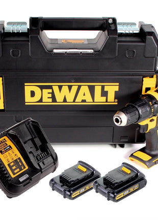 DeWalt DCD 778 S2T Akku Schlagbohrschrauber 18V 65Nm + 2x Akku 1,5Ah + Ladegerät + TSTAK - Toolbrothers