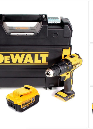 DeWalt DCD 778 NT Akku Schlagbohrschrauber 18V 65Nm + 1x Akku 4,0Ah in TSTAK Box - ohne Ladegerät - Toolbrothers