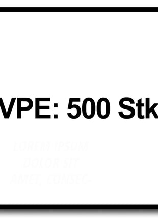 SPAX HI.FORCE Tellerkopfschraube 6,0x160mm 500 Stk. ( 5x 0251010601605 ) Teilgewinde Torx T-STAR plus T30 4CUT WIROX - Toolbrothers