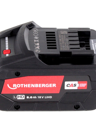 Rothenberger RO BP18/8 Li-HD Akkus - 18 V / 8,0 Ah 2 x ( 1000002549 ) - Toolbrothers