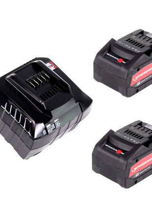 Rothenberger Akku Set 18V LiHD mit 2x Akku 8,0Ah ( 1000002549 ) + Ladegerät ( 1000001654 ) - Toolbrothers