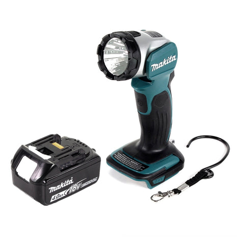 Makita DML 802 M1 Akku Lampe 18 V Li-Ion für 14,4 und 18 V Akku + 1 x 4,0 Ah Akku - ohne Ladegerät - Toolbrothers