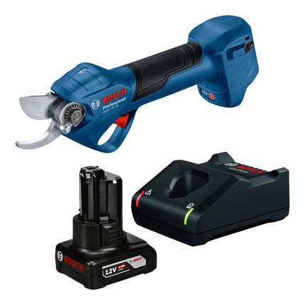 Bosch GGP 12V 25 Akku Gartenschere 12 V 25 mm Brushless 1x Akku 6 0 Ah Ladegeraet 0 - toolbrothers