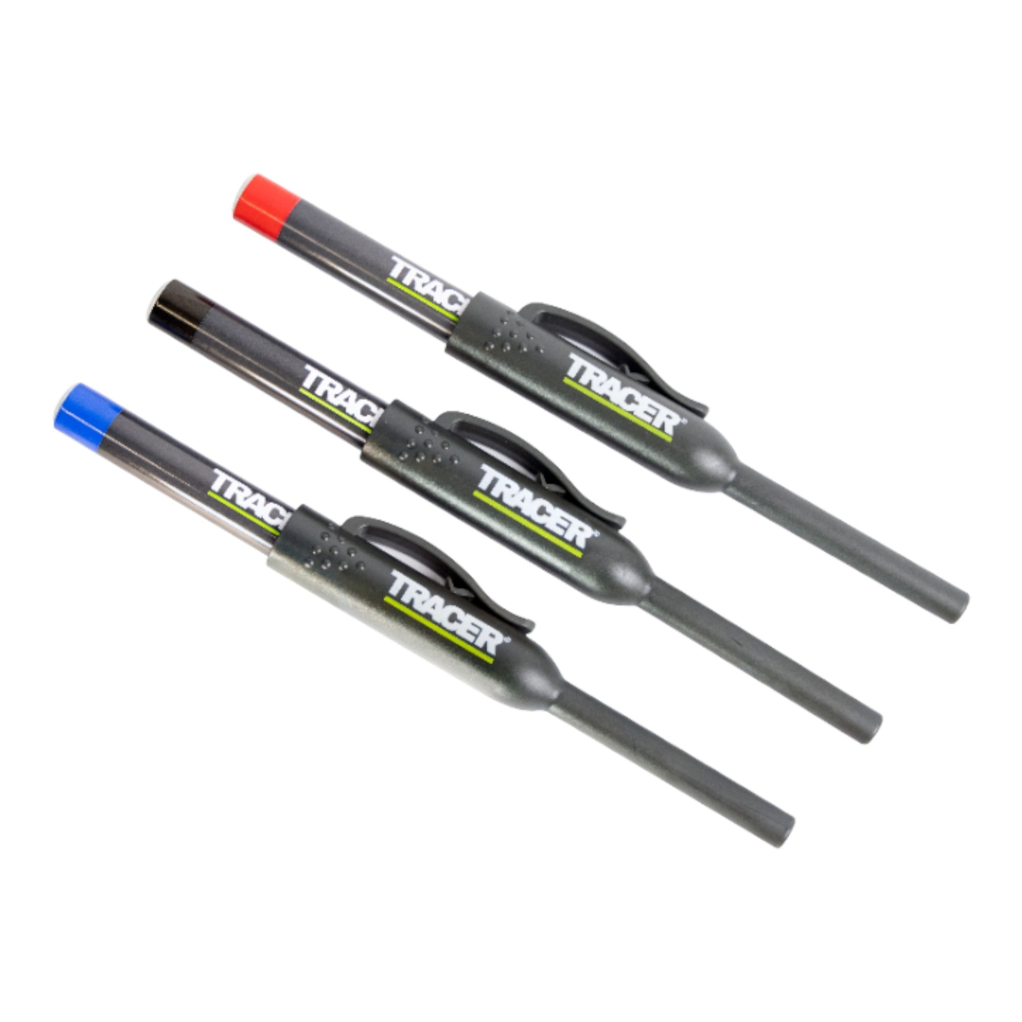 TRACER Marker Set 3 teilig Schwarz Blau Rot ALNPK3  0 - toolbrothers