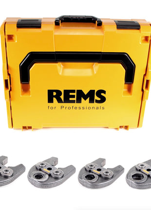 REMS Presszangen Mini Set M 15-18-22-28 im Systemkoffer L-Boxx ( 578059 R ) - Toolbrothers