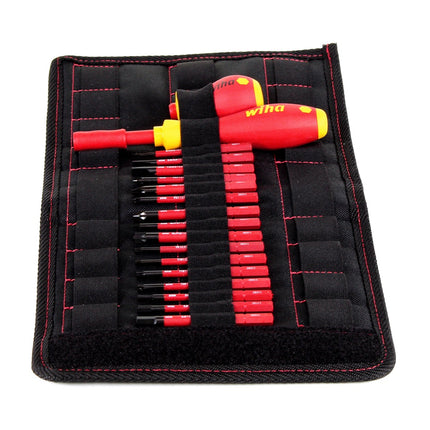 Wiha slimVario Schraubendreher und Bit Starter Set 18-teilig ( 2831 T18 41231 ) in Tasche VDE 1000 Volt - Toolbrothers