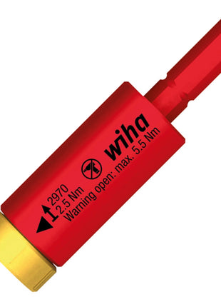 Wiha Drehmoment Easy Torque Adapter 2,5 Nm für slimBits ( 41343 ) - Toolbrothers