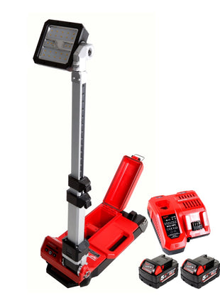 Milwaukee M18 ONERSAL-502C ONE-KEY LED Akku Baustrahler 18 V Li-Ion + 2 x 5,0 Ah Akku + Ladegerät - Toolbrothers