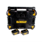 DeWalt DWST1-81078 Akku Netz Baustellenradio TSTAK DAB+ USB IP54 Bluetooth + 2x Akku 4,0Ah - Toolbrothers