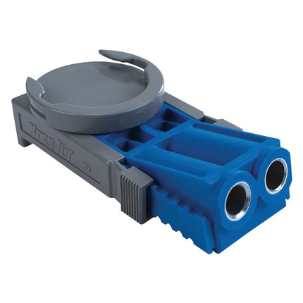 KREG Jig R3 Starter Set ( R3 ) Tischler Komplettset Verbindungssystem Holz mit Bohrschablone R3, Bohrer, Bit, Tiefenanschlag, Holzdübeln, Schrauben und Inbus - Toolbrothers