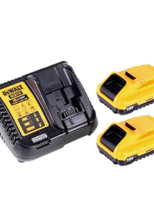 DeWalt DCD 709 L2T Akku Schlagbohrschrauber 18V 65Nm+ 2x Akkus 3,0Ah + Ladegerät in TSTAK Box - Toolbrothers