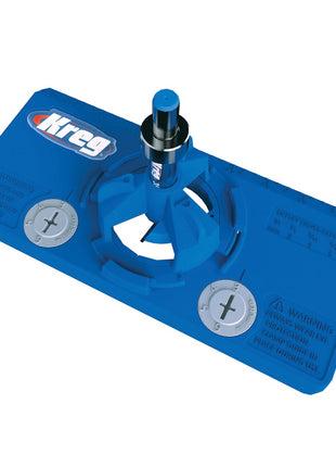 KREG Concealed Hinge Jig Bohrschablone für Topfscharniere Ø 35 mm ( KHI-HINGE ) für Möbelbau und Schranktüren - Toolbrothers