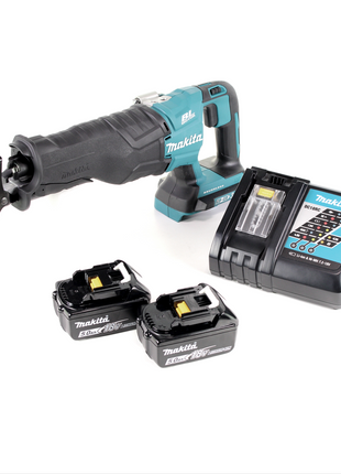 Makita DJR 360 RT Akku Reciprosäge 36V ( 2x18V ) Brushless Säbelsäge + 2x 5,0 Ah Akku + Ladegerät - Toolbrothers