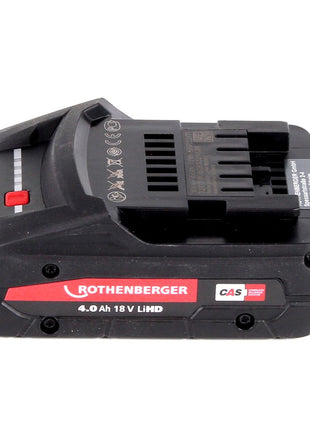 Rothenberger ROMAX 4000 Akku Pressmaschine 18V + 1x Akku 4,0Ah + Ladegerät + Koffer - Toolbrothers