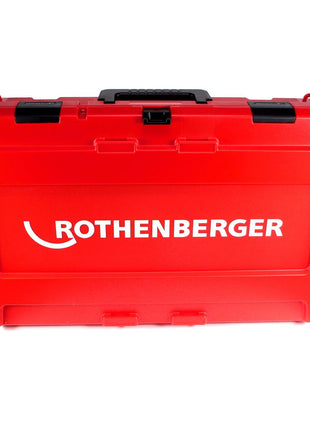 Rothenberger ROMAX 4000 Akku Pressmaschine 18 V Li-Ion elektrohydraulisch im Transportkoffer mit 8 Ah Akku, ohne Ladegerät - Toolbrothers