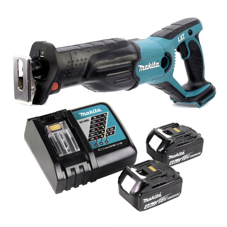 Makita DJR 181 RM Akku Reciprosäge 18 V Säbelsäge + 2x 4,0 Ah Akku + Ladegerät - Toolbrothers