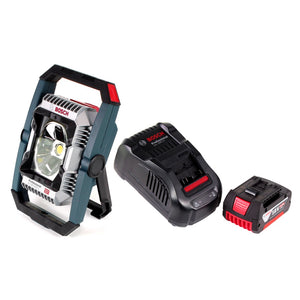 Lampa akumulatorowa Bosch GLI 18V-2200 C 18 V 2200 lm Bluetooth (0601446501) + 1x akumulator 5,0 Ah + ładowarka