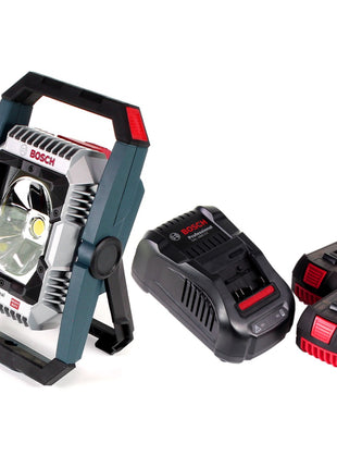 Bosch GLI 18V-2200 C Akku Lampe 18V 2200lm Bluetooth ( 0601446501 ) + 2x 5,0 Ah Akku + Ladegerät - Toolbrothers