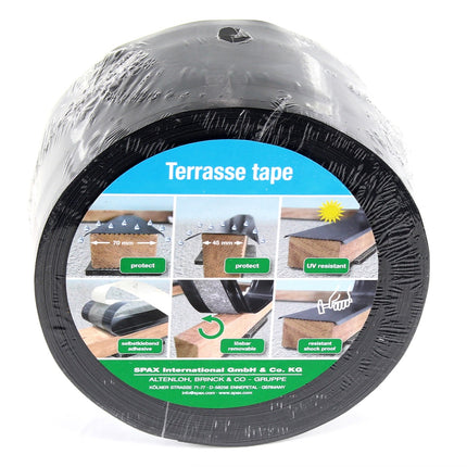 SPAX Tape 30m x 87mm Klebeband UV-resistent selbstklebend lösbar ( 5000009186419 ) - Toolbrothers