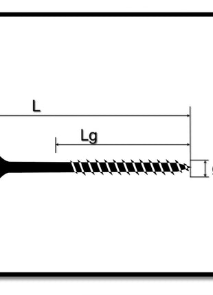 SPAX Fassadenschraube 4,0 x 45 mm Edelstahl A2 ( 0467000400453 ) 500 Stk Teilgewinde Mini Linsensenkkopf Torx T-STAR Plus T15 CUT - Toolbrothers