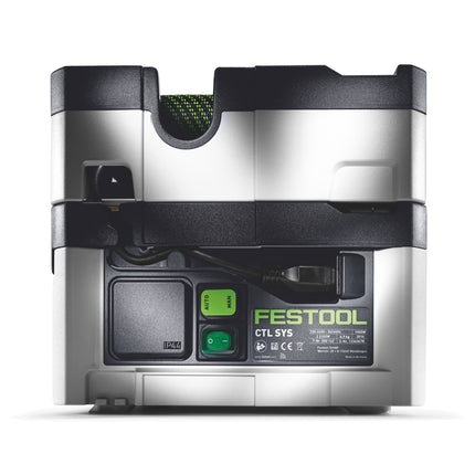 Festool CTL SYS CLEANTEC Absaugmobil 4,5 l Staubkl. L + 2x Filtersack + Reinigungsset RS-ST D 27/36-Plus im Systainer - Toolbrothers