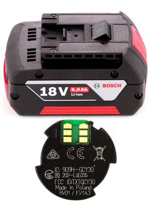 Bosch GDR 18V-200 C Akku Drehschlagschrauber 1/4" 18V 200Nm + 1x Akku 6,0Ah + Connect Modul in L-Boxx - ohne Ladegerät - Toolbrothers