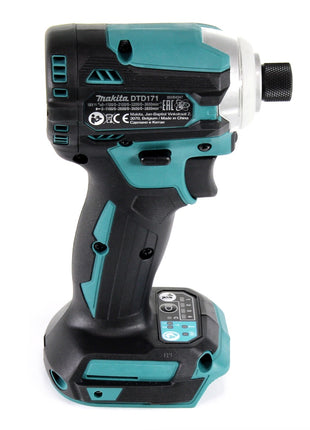 Makita DTD 171 F1 Akku Schlagschrauber 18 V 180 Nm 1/4" Brushless + 1x Akku 3,0 Ah - ohne Ladegerät - Toolbrothers