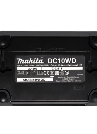 Makita DC 10 WD Ladegerät für 10,8 - 12V Li-Ion Akkus ( 197343-0 ) - Toolbrothers