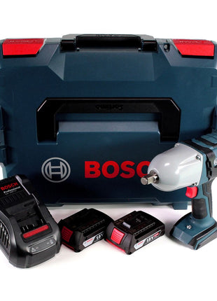 Bosch GDS 18V-LI HT Akku Drehschlagschrauber 18V 650 Nm ( 06019B1302 ) mit 2x 2,0 Ah Akku und Lader in L-Boxx - Toolbrothers