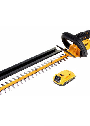 DeWalt DCM 563 PB Akku Heckenschere 18V 55,8cm + 1x 2,0Ah Akku - ohne Ladegerät - Toolbrothers