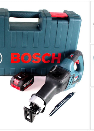 Bosch GSA 18V-32 Akku Reciprosäge 18V Säbelsäge Brushless im Handwerkerkoffer + 1x 5,0Ah Akku - ohne Ladegerät - Toolbrothers