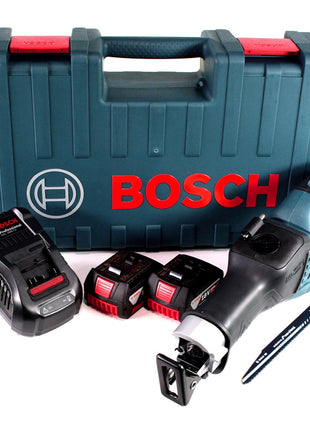 Bosch GSA 18V-32 Akku Reciprosäge 18V Säbelsäge Brushless im Handwerkerkoffer + 2x 5,0Ah Akku + Ladegerät - Toolbrothers