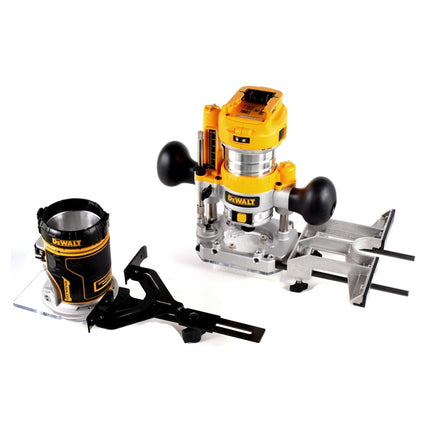 DeWalt DCW 604 P2 Akku Kombifräse 18V 55mm + 2x Akkus 5,0 Ah + 1x Schnelladegerät + Fräser Set 12 tlg in TSTAK - Toolbrothers