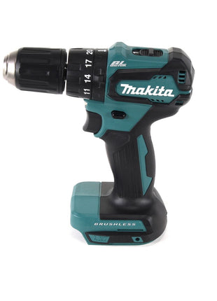 Makita DHP 483 SFTK Akku Schlagbohrschrauber 18 V 40Nm Brushless + 1x Akku 3,0Ah + Ladegerät + 101tlg. Werkzeugset im Koffer - Toolbrothers