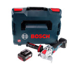 Bosch GWX 18V-10 C Akku Winkelschleifer 18V 125mm brushless X-LOCK + 1x Akku 6,0Ah + L-BOXX - ohne Ladegerät - Toolbrothers