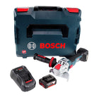 Bosch GWX 18V-10 C Akku Winkelschleifer 18V 125mm brushless X-LOCK + 1x Akku 6,0Ah + Ladegerät + L-BOXX - Toolbrothers