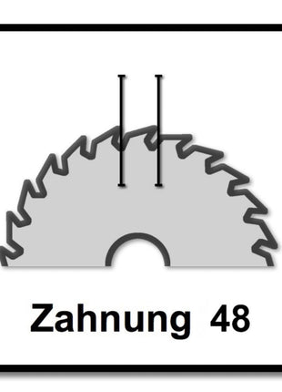 Bosch Kreissägeblatt Standard for Wood 160 x 1,5 x 20 / 15,875 mm 48 Zähne ( 2608837678 ) - Toolbrothers