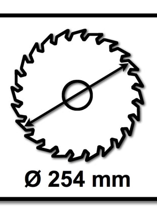 Bosch Kreissägeblatt Standard for Wood 254 x 2,2 x 30 mm 60 Zähne ( 2608837736 ) - Toolbrothers