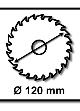 Bosch Kreissägeblatt Expert for Wood 120 x 1,2 x 20 mm 24 Zähne für Holz ( 2608644497 ) - Toolbrothers