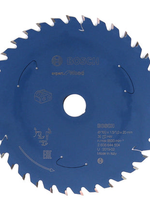 Bosch Kreissägeblatt Expert for Wood 160 x 1,0 x 20 mm 36 Zähne für Holz ( 2608644504 ) - Toolbrothers